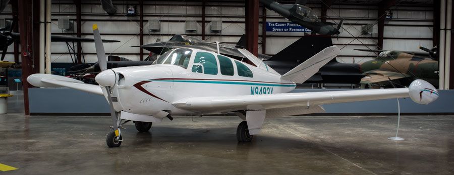 A picture of the Beechcraft N35 Bonanza