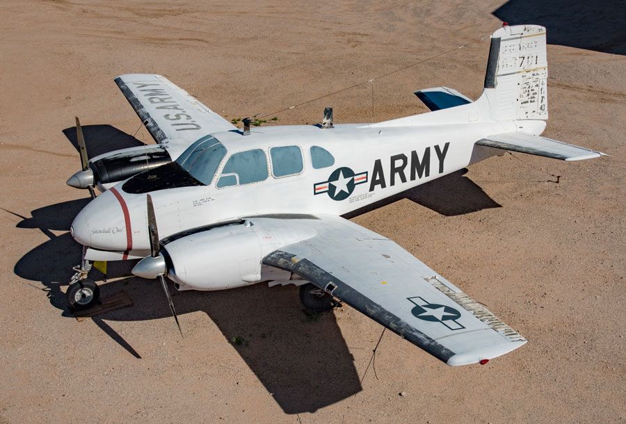 A picture of the Beechcraft U-8D Seminole