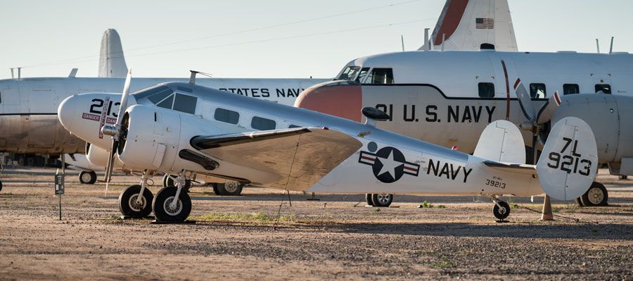 A picture of the Beechcraft UC-45J Navigator