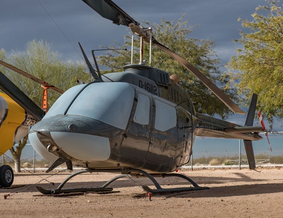 A picture of the Bell OH-58A Kiowa 