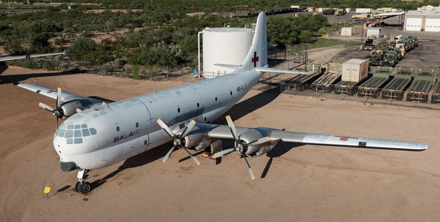 A picture of the Boeing C-97G Stratofreighter