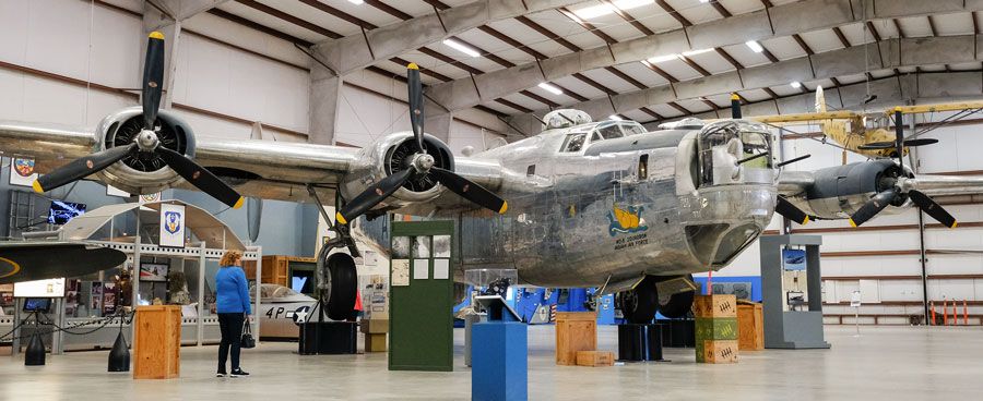 A picture of the Consolidated B-24J Liberator