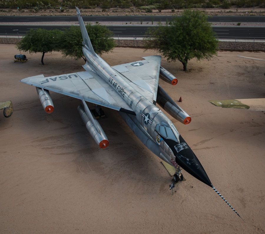 A picture of the Convair B-58A Hustler