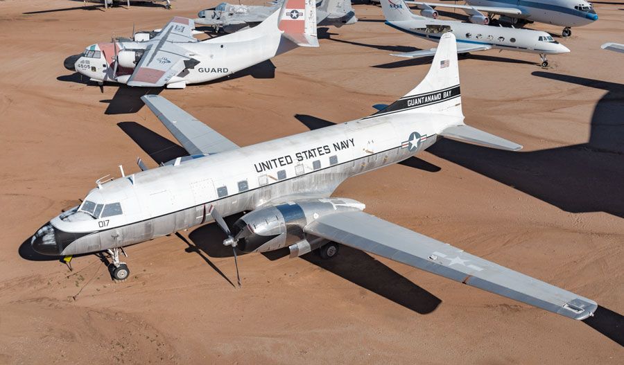 A picture of the Convair C-131F Samaritan