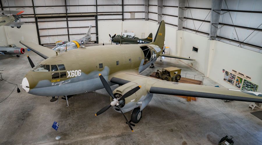 A picture of the Curtiss C-46D Commando