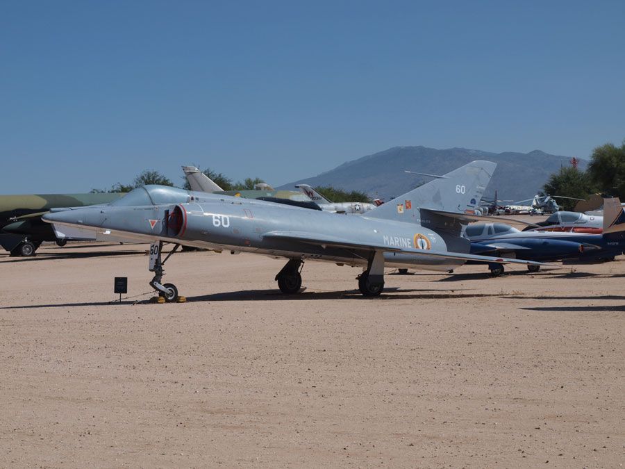 A picture of the Dassault Étendard IVM