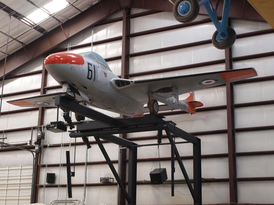 A picture of the De Havilland T.35 Vampire