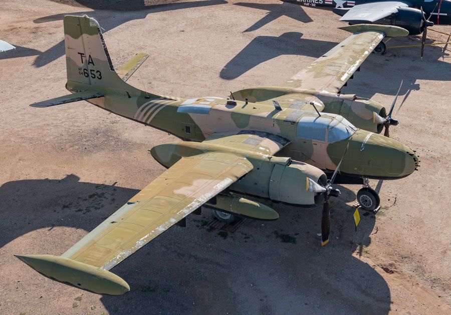 A picture of the Douglas B-26K Invader