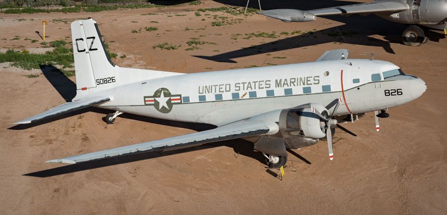 A picture of the Douglas R4D-8 Super Gooneybird