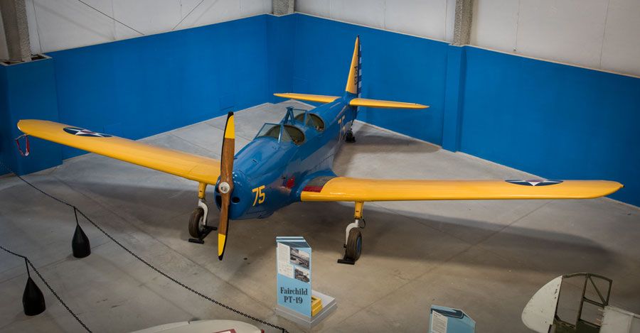 A picture of the Fairchild PT-19A Cornell