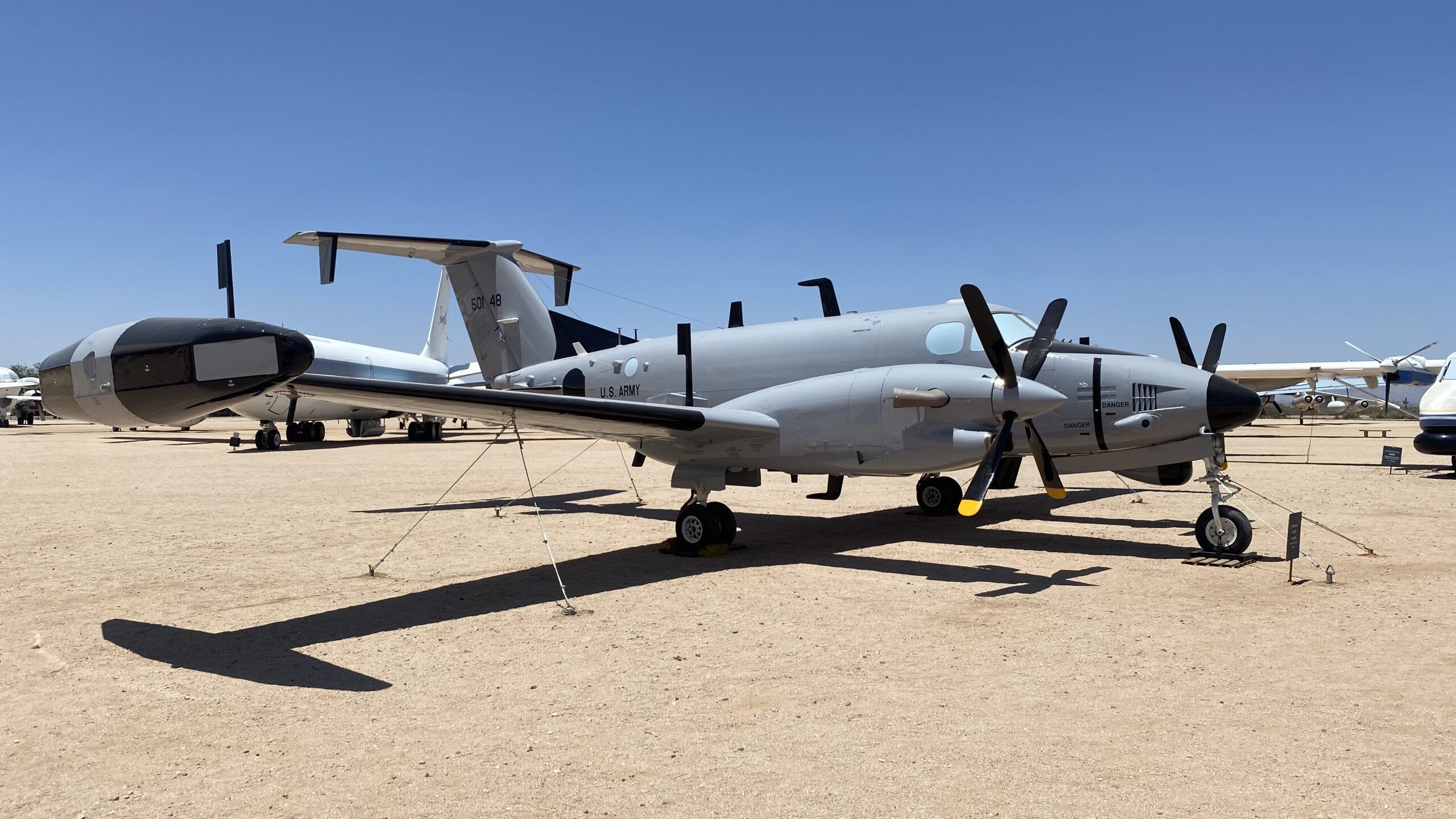 A picture of the Beechcraft RC-12K Guardrail