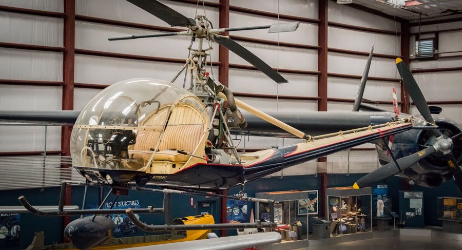 A picture of the Hiller UH12C