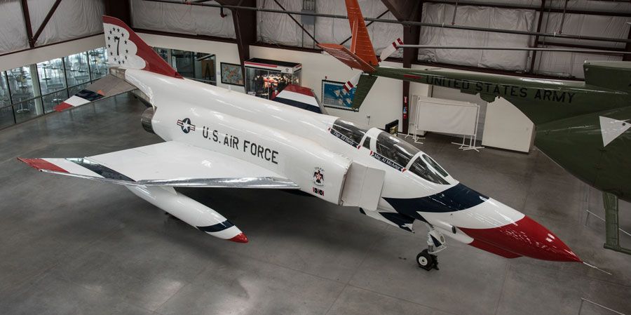 A picture of the McDonnell Douglas F-4E Phantom II