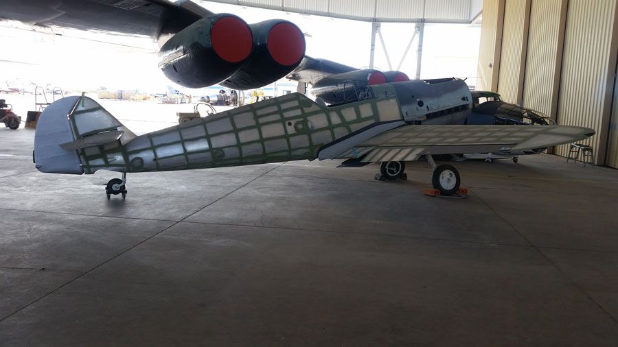 A picture of the Messerschmitt Bf109F-4