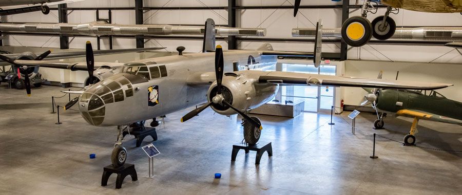 A picture of the North American B-25J Mitchell