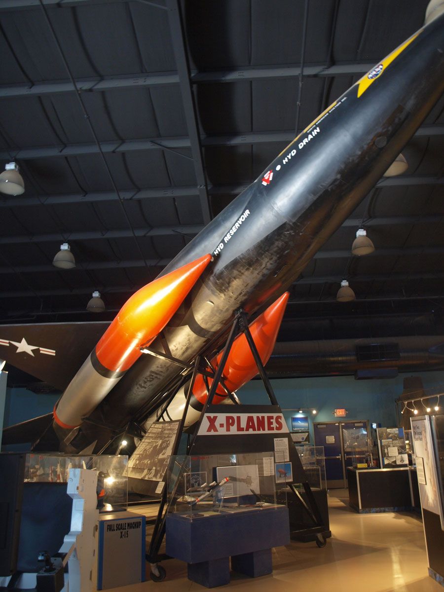 A picture of the North American X-15A-2 Mockup