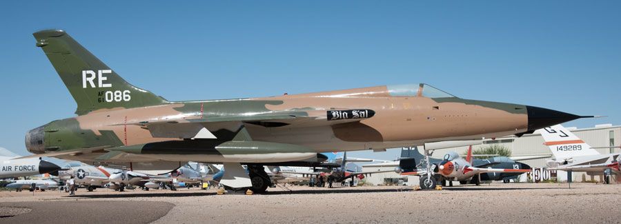 A picture of the Republic F-105D Thunderchief