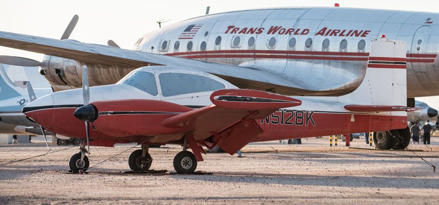 A picture of the Ryan/Temco D-16A Twin Navion