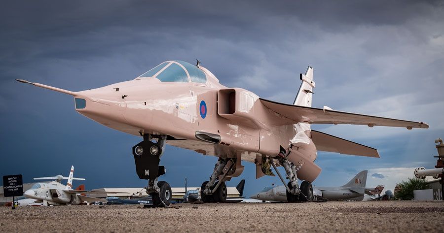 A picture of the SEPECAT Jaguar GR3A