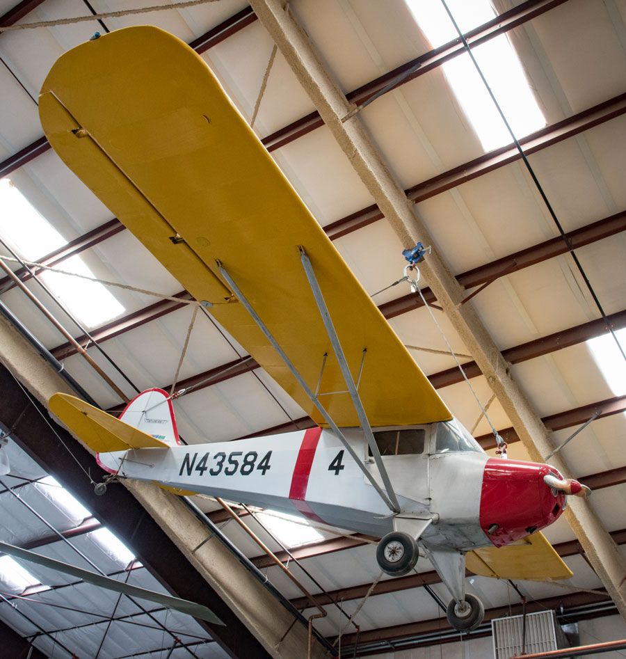 A picture of the Taylorcraft BC-12D