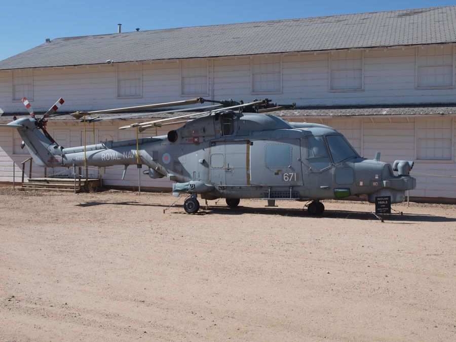 A picture of the Westland Lynx HMA.8